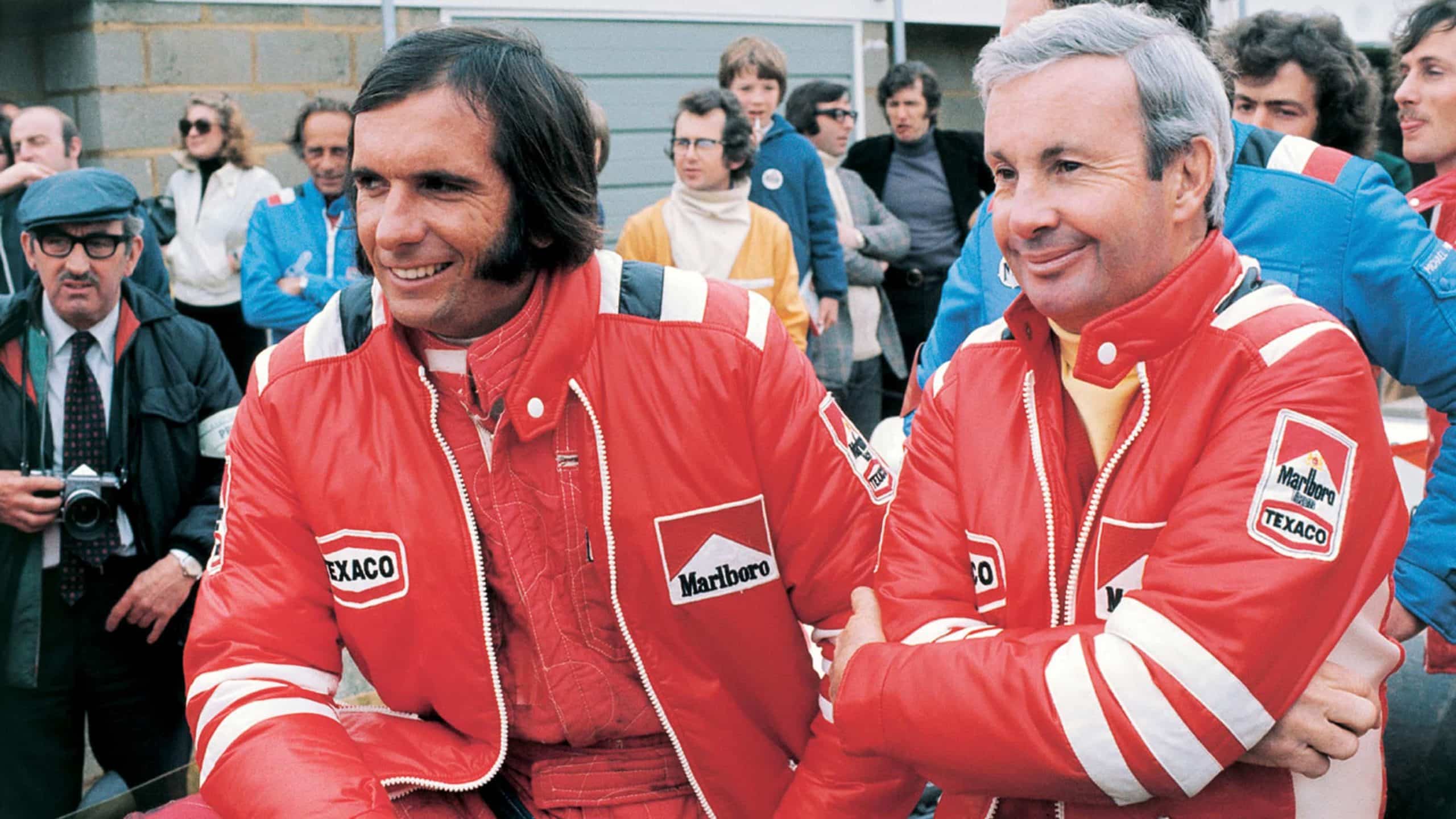 Emerson Fittipaldi with Teddy Meyer