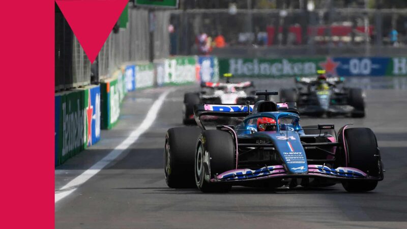 Esteban Ocon Alpine2023 Azerbaijan GP