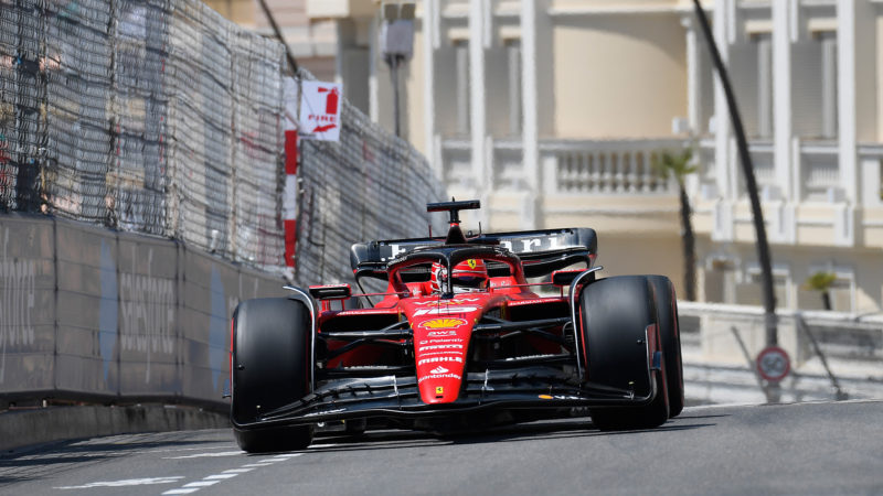 Ferrari Leclerc Monaco 2023