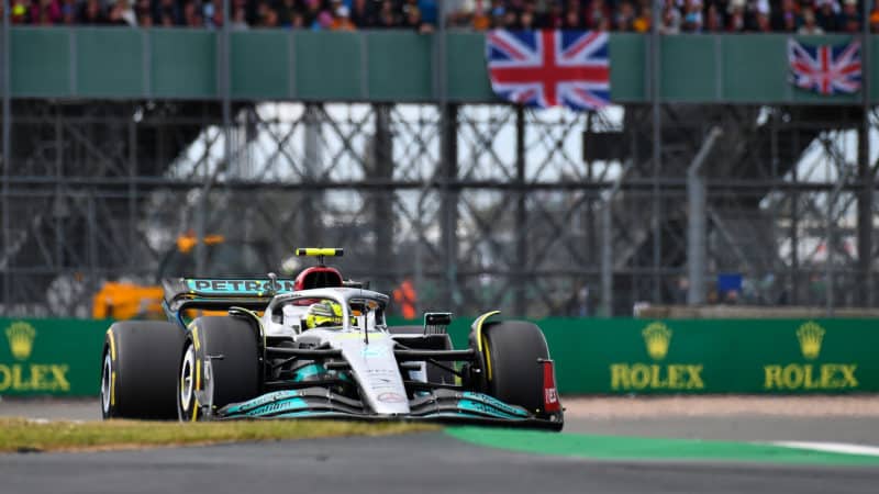 Lewis Hamilton at 2022 British Grand Prix