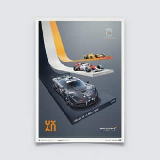 Product image for McLaren Racing - The Triple Crown - 60th Anniversary Poster