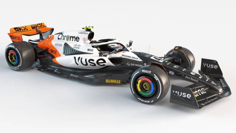 McLaren special edition 2023 Triple Crown livery