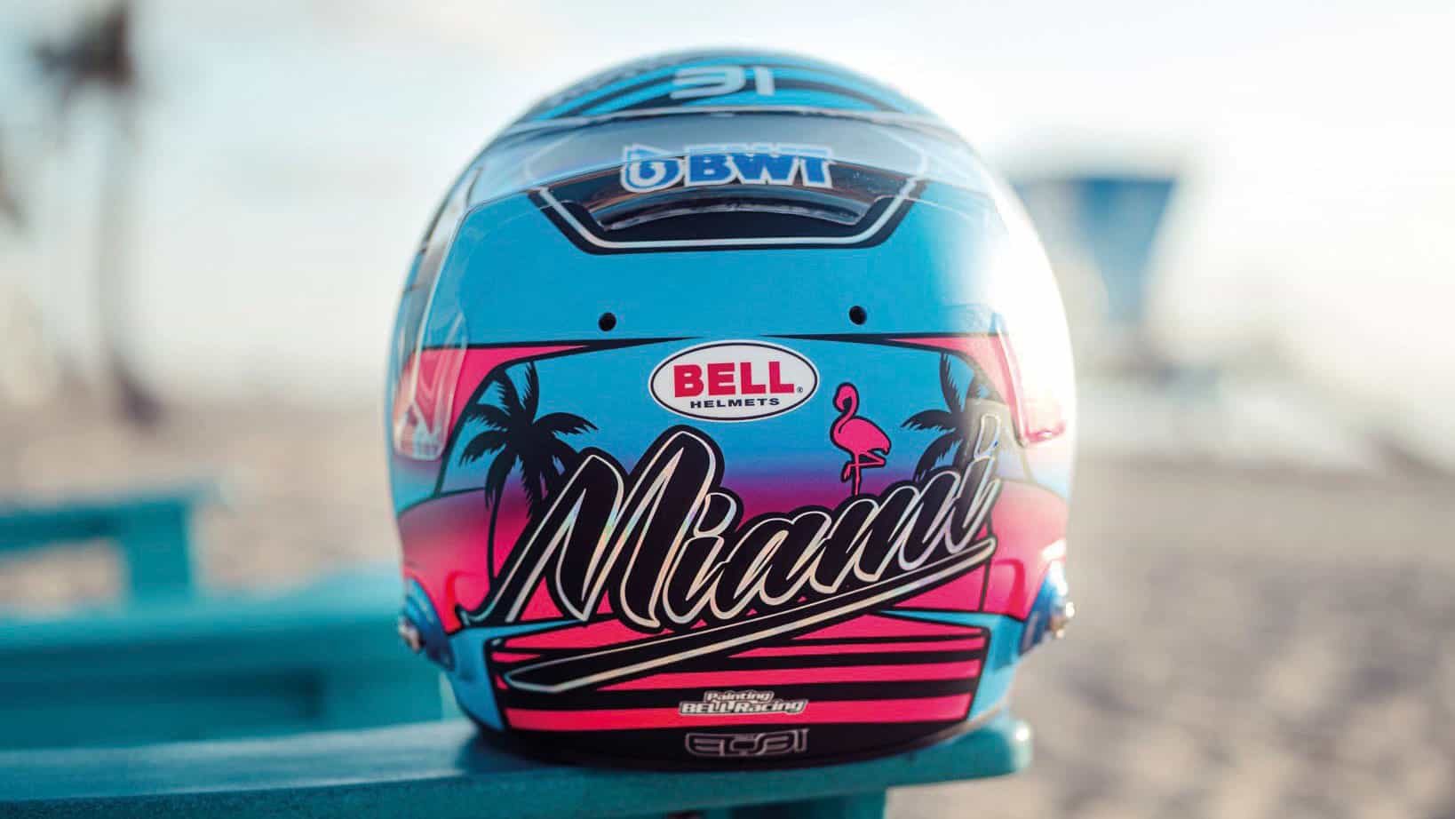 Miami Vice Apline helmet