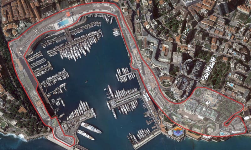 Monaco Track Map 1