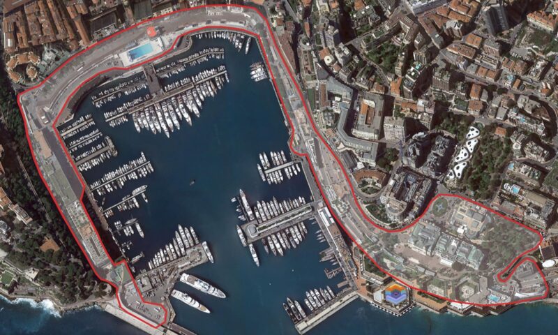 Monaco Track Map 1