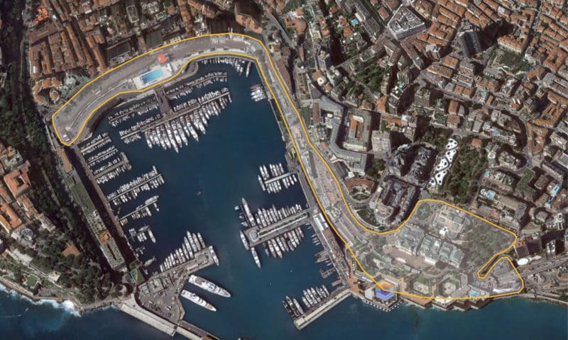 Monaco Track Map - Idea 1