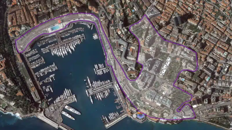 Monaco Track Map 3
