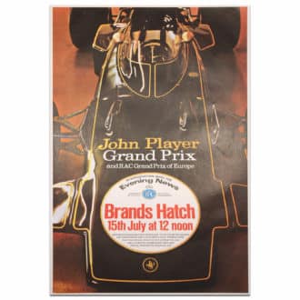 Product image for F1 | British Grand Prix 1972 Brands Hatch (European Grand Prix) | original vintage poster