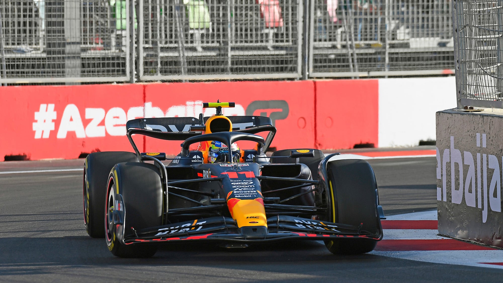 Sergio Perez in 2023 Azerbaijan GP