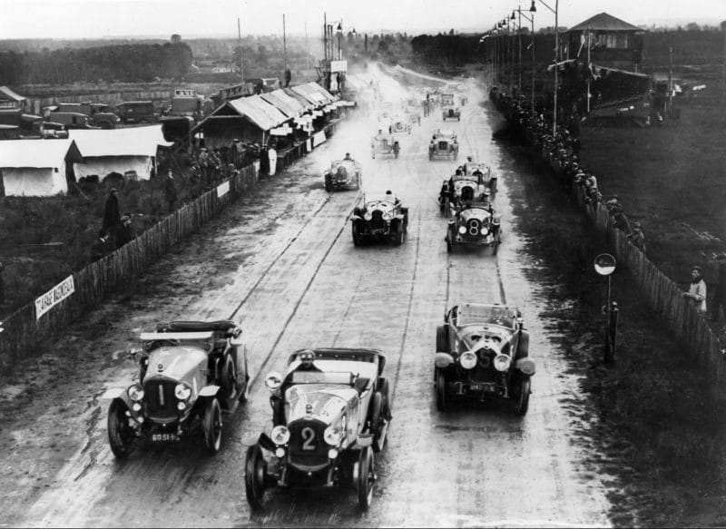 Start of 1923 Le Mans 24 Hours race