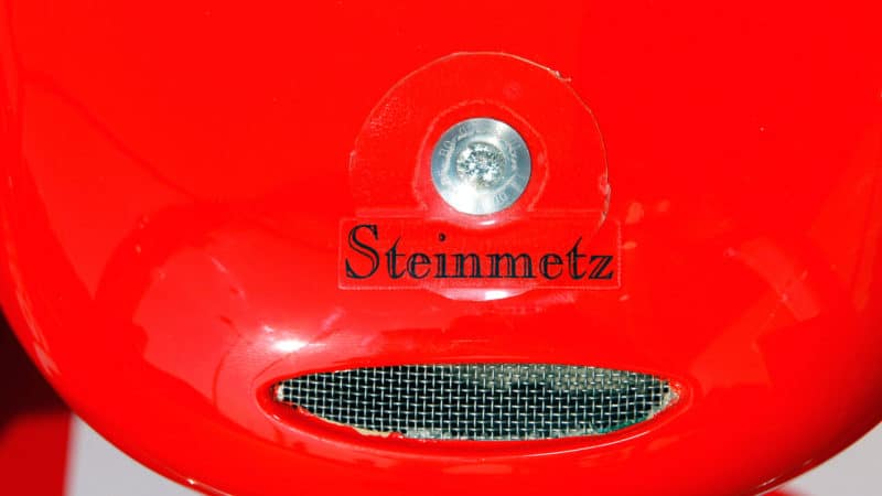 Steinmetz diamond in nosecone of 2004 Jaguar at Monaco Grand Prix
