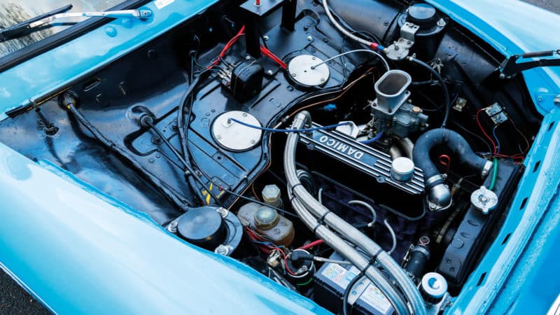 1964 Ford Anglia 1200 super engine
