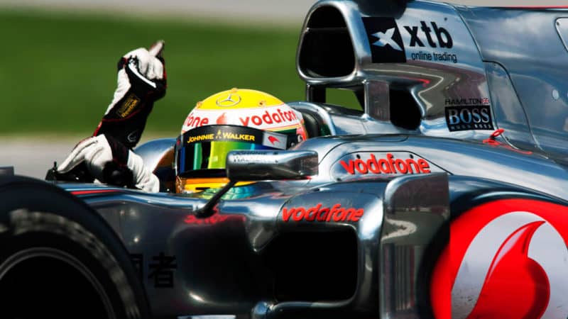 2 Lewis Hamilton McLaren 2010 Canadian GP Montreal