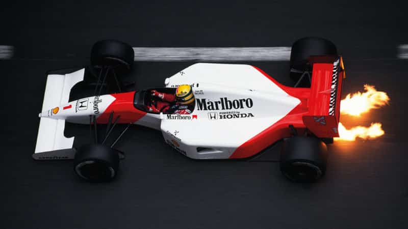 Ayrton Senna, McLaren-Honda