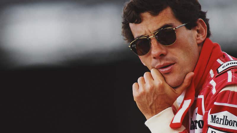 Ayrton Senna portrait