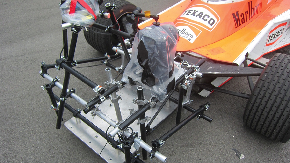 Camera rig on Rush movie