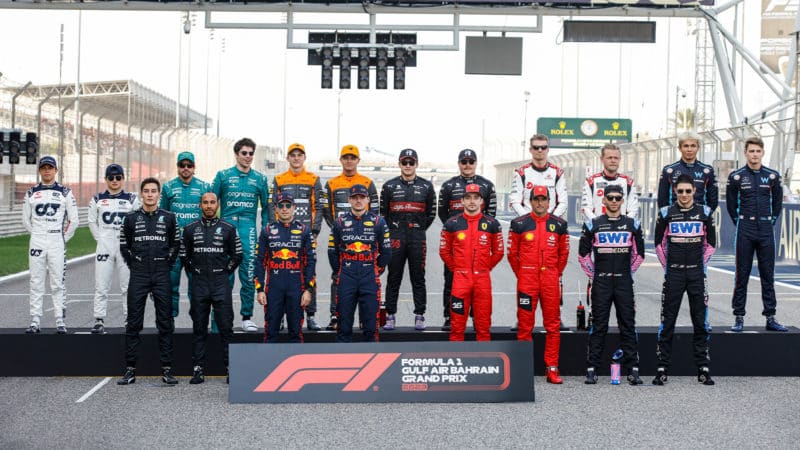 Full grid for 2023 F1 season
