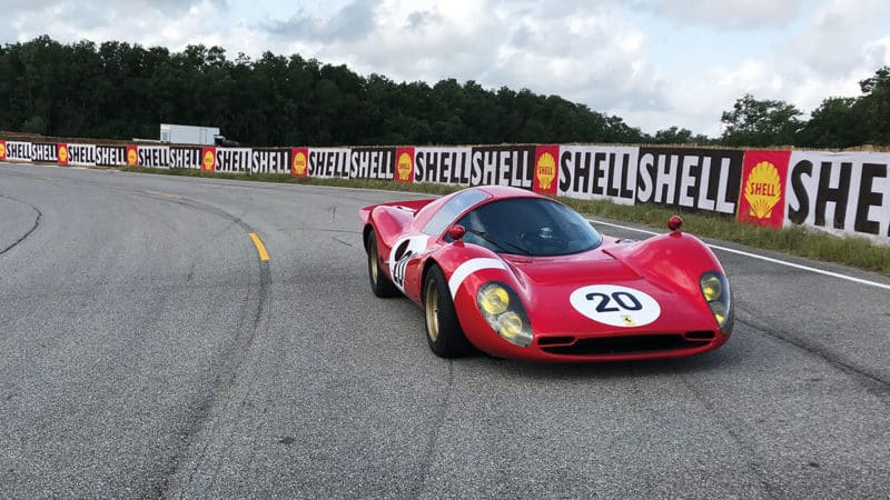 Ferrari P3 replica ready for action