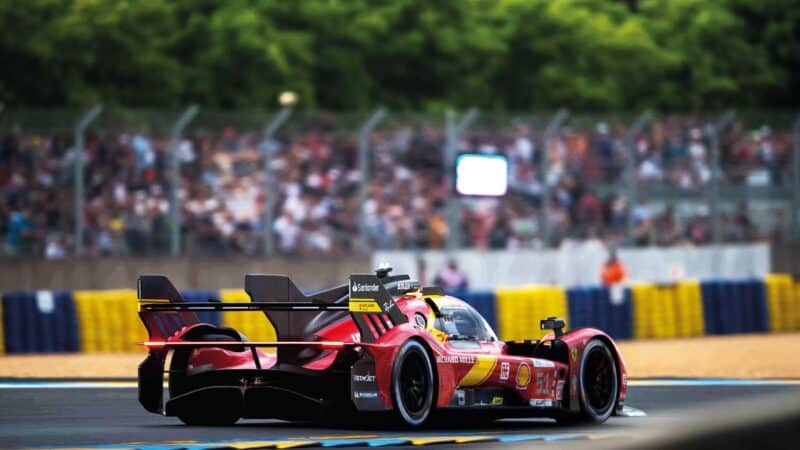 Ferrari on track at the 100th Le Mans 24
