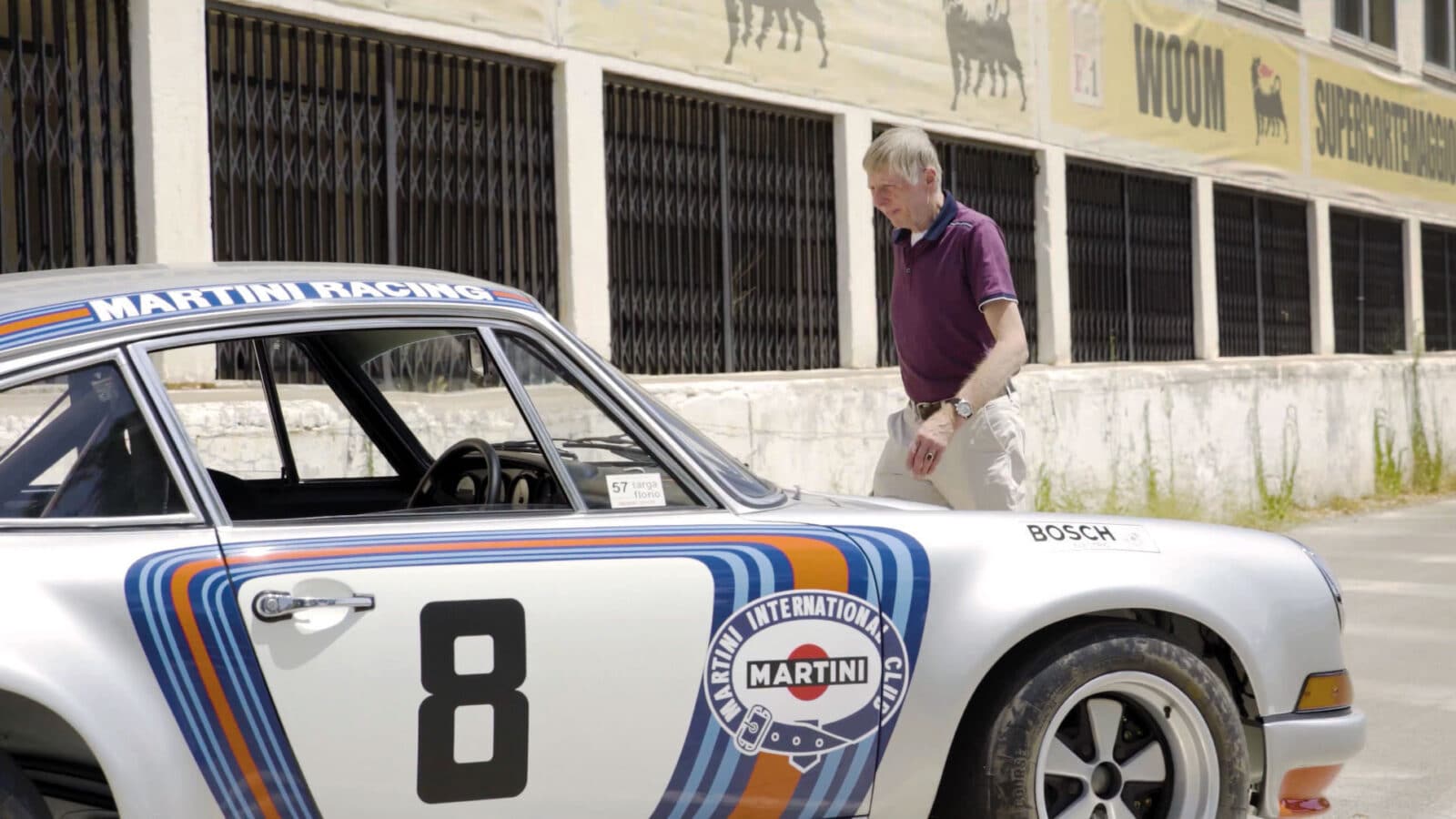 Gijis van Lennep with Porsche R6