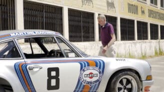 Gijs van Lennep reunited with Porsche 911 RSR