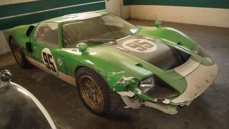 Green GT40 replica