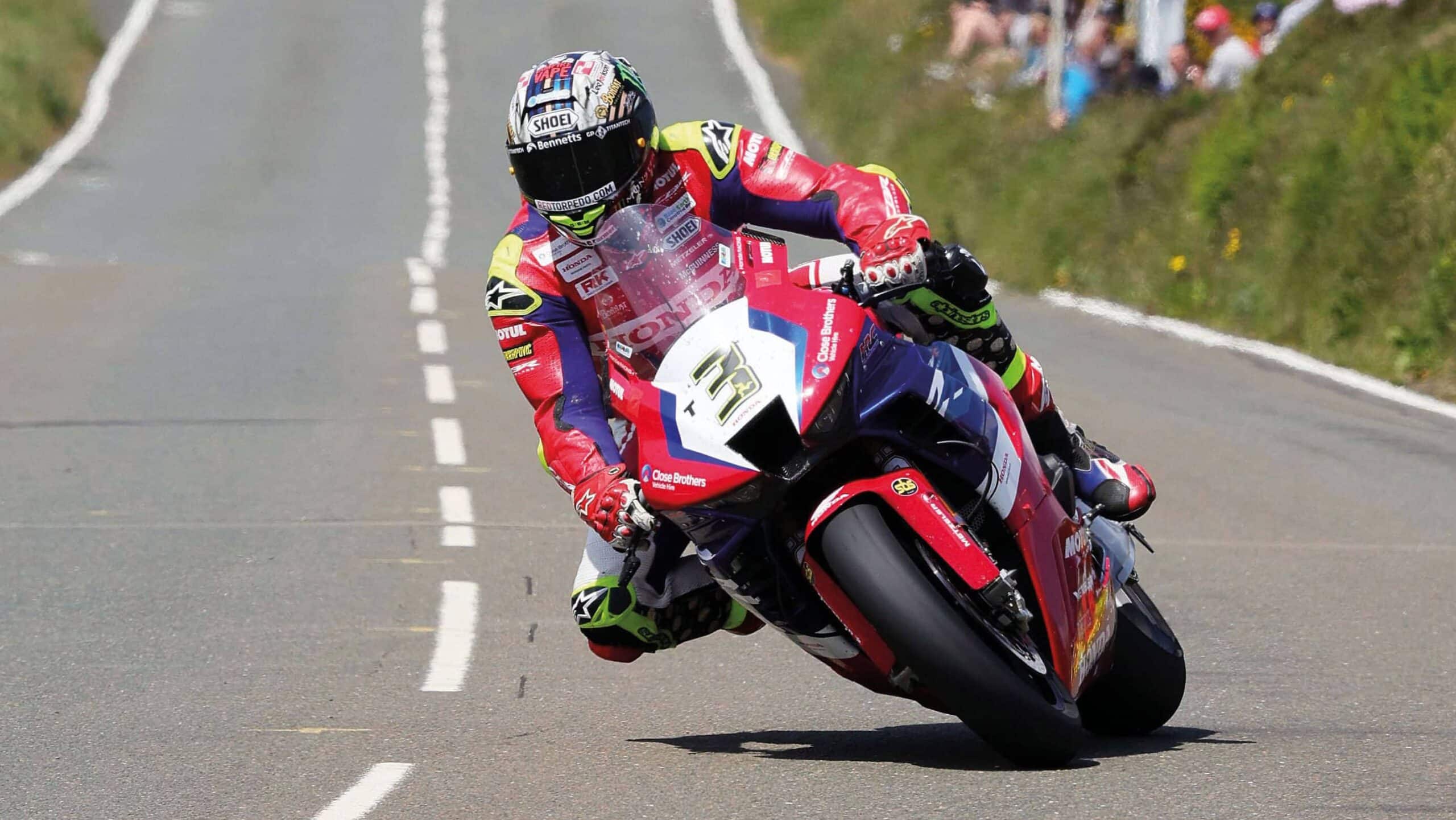 John McGuinness on his Honda