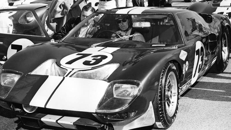 Ken Miles and Lloyd Ruby with Shelby Ford GT-40