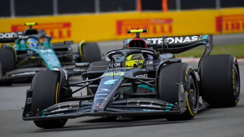 Lewis Hamilton Mercedes 2023 Canadian GP Montreal