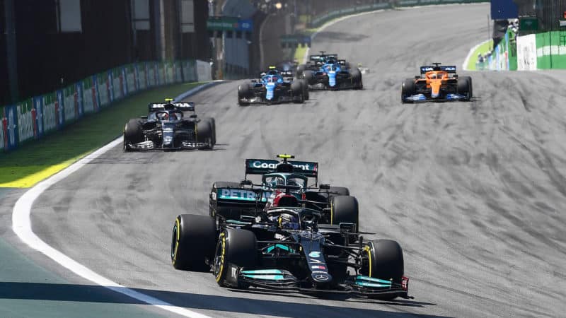 Lewis Hamilton Mercedes 2021 Sao Paulo GP sprint
