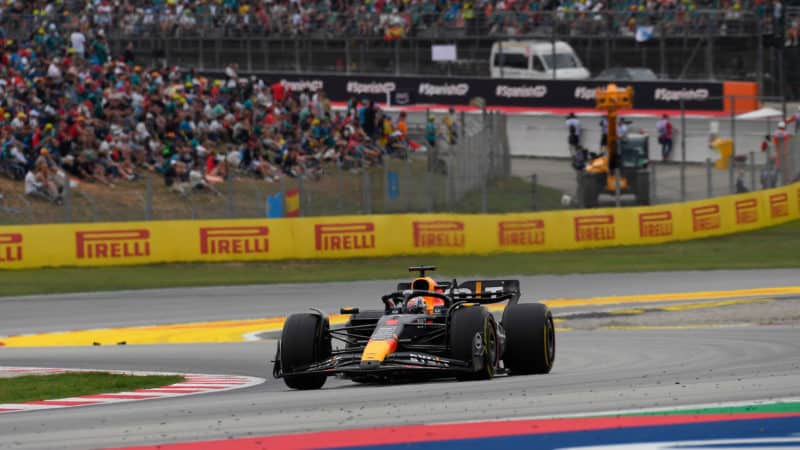 Max Verstappen in 2023 F1 Spanish GP