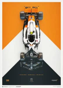 McLaren Triple Crown poster