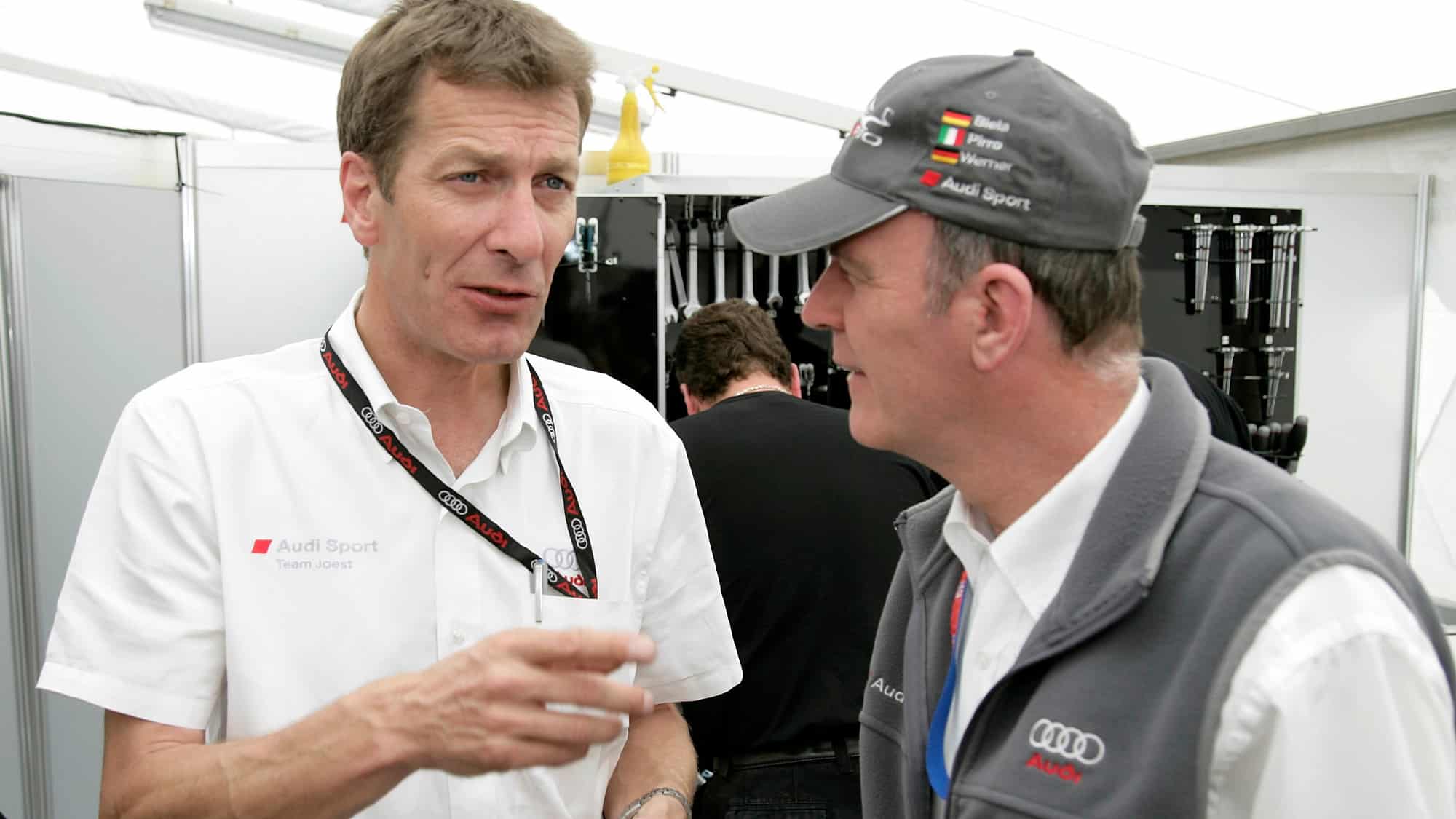Ralf Juttner with Wolfgang Ullrich
