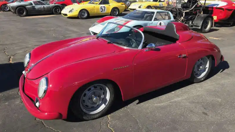 Replica Porsche Speedster with a ‘turtleback’ headrest Ford_v_Ferrari