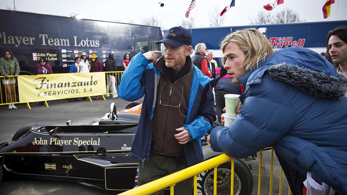 Ron Howard & Chris Hemsworth - 2013, RUSH