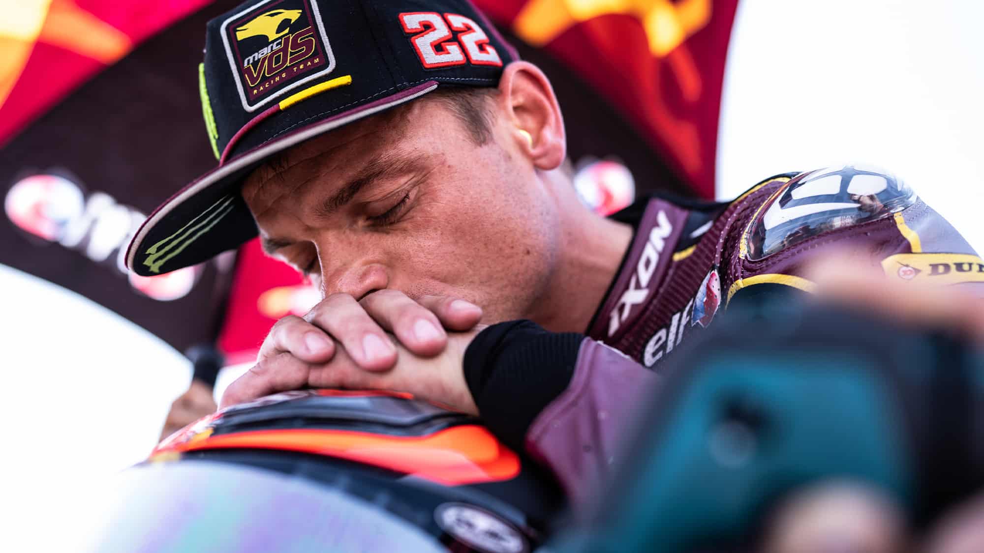 Sam Lowes on Moto2 grid