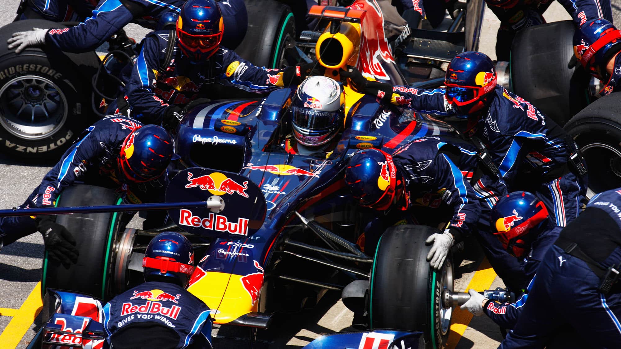 Sebastian Vettel Red Bull 2010 Canadian GP Montreal