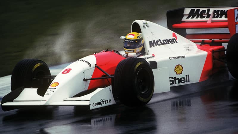 Senna’s Donington win in 1993