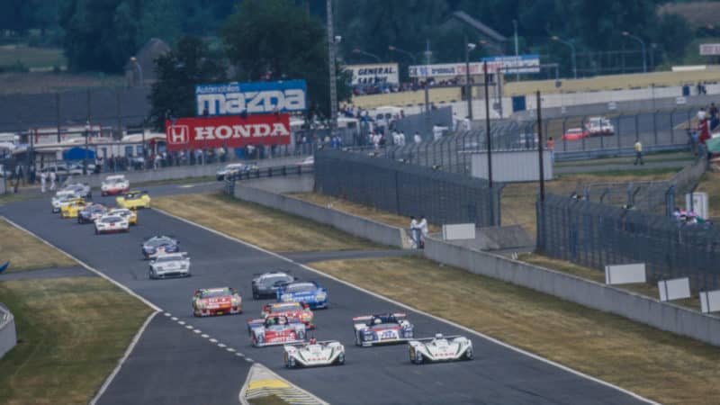 Start of 1995 Le Mans 24 Hours