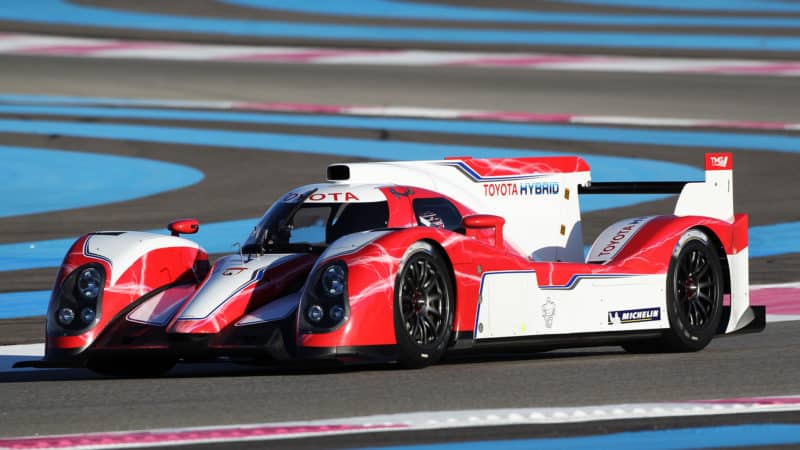 Toyota TS030 at Paul Ricard launch in 2012