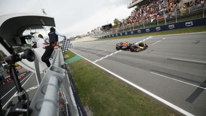 Verstappen Takes Grand Slam Spanish GP Win Ahead Of Resurgent Mercedes ...