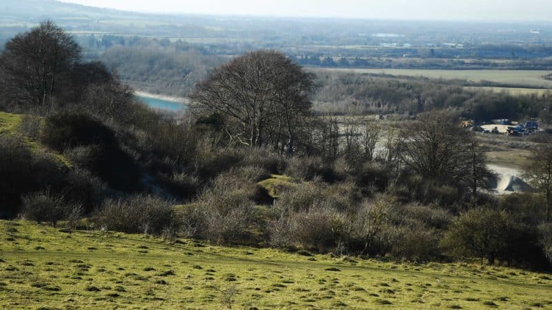 view from Pistone Hill