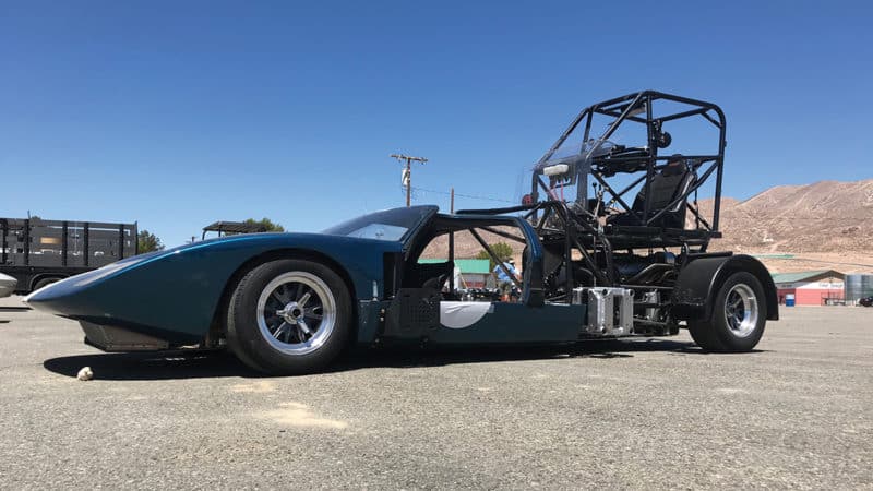 ‘Biscuit’ pod car used by stunt director Paul Nagle - Ford v Ferrari