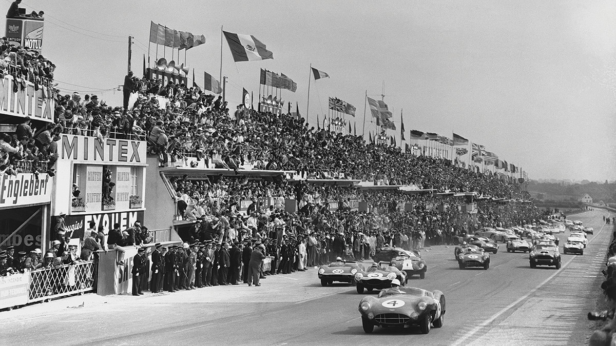 1959 Le Mans Start line