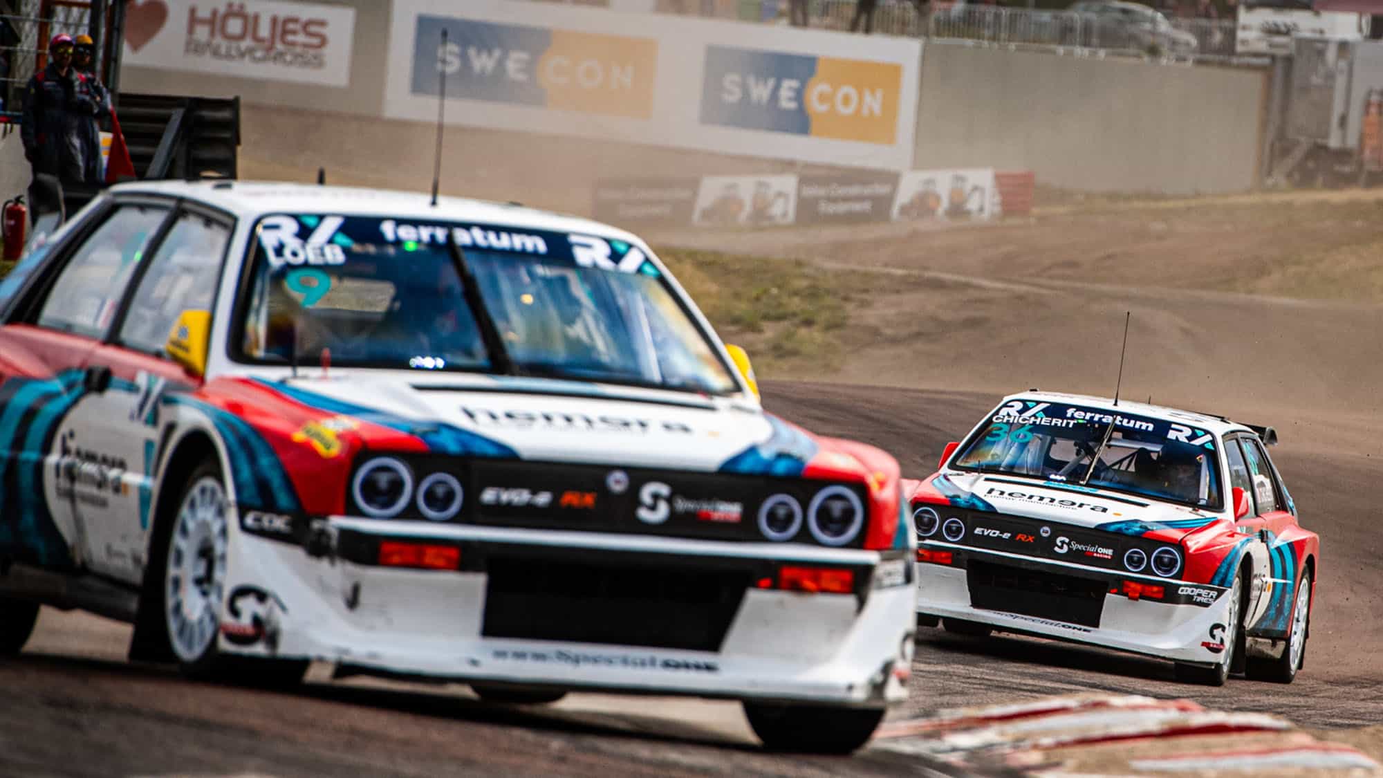 4 Lancia Sebastien Loeb Lydden Hill
