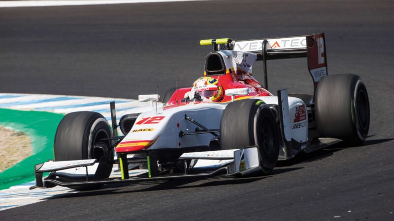 Alex Palou FIA F2 debut in 2017 in Japan F3