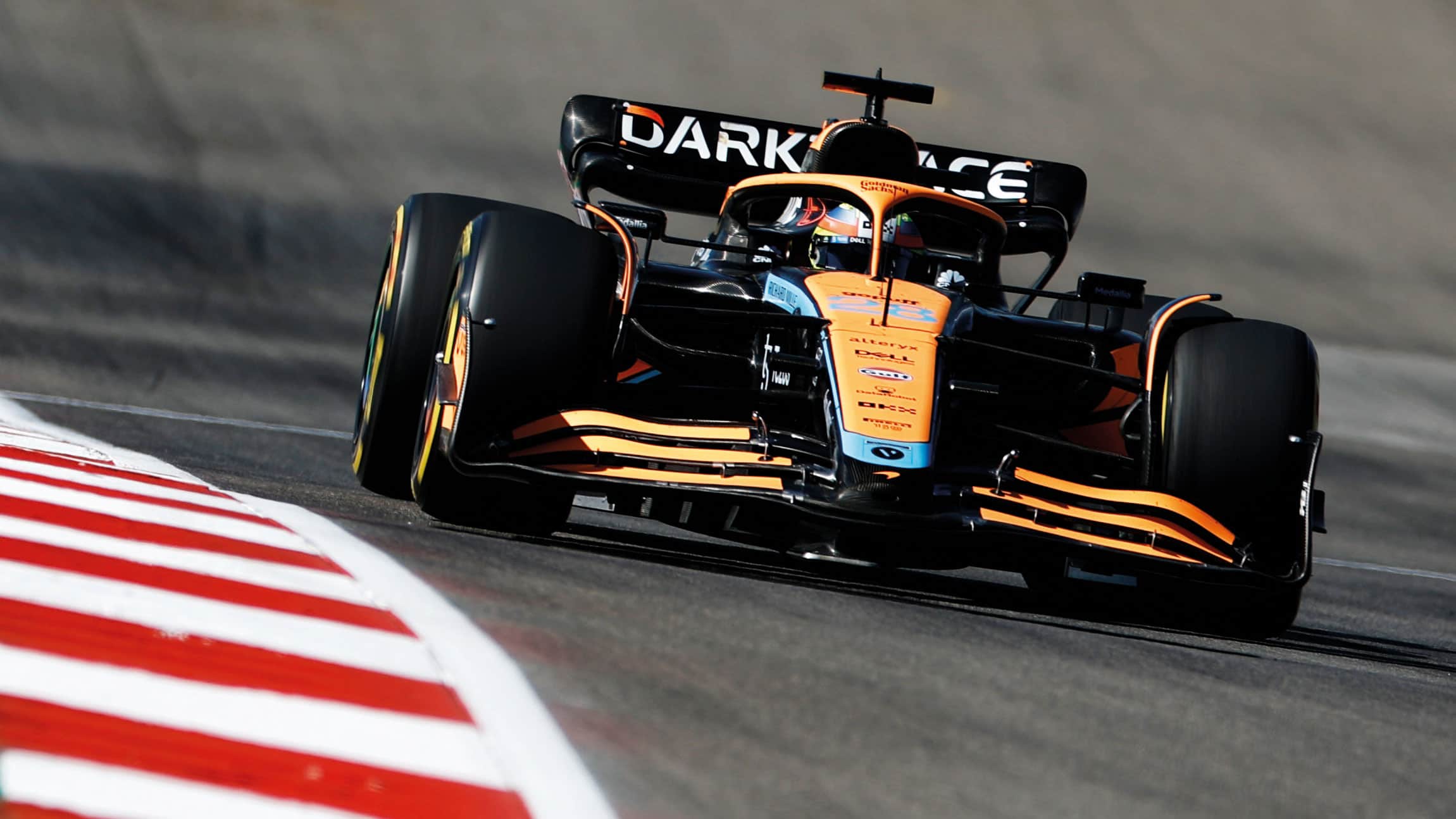 Alex Palou at COTA with McLaren F1 in 2022