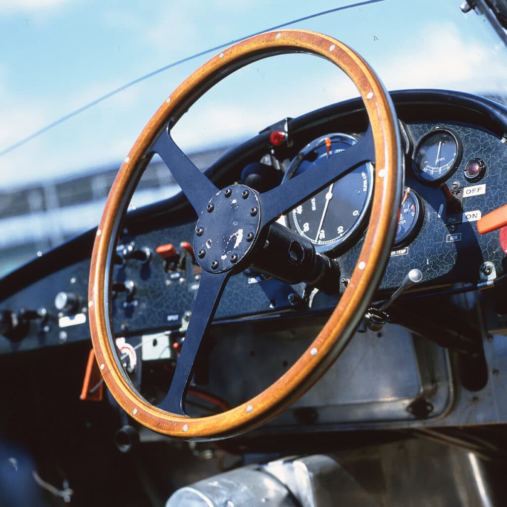 Aston Martin DBR1 interior