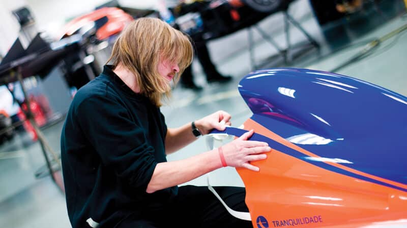 Aston Martin Engineer