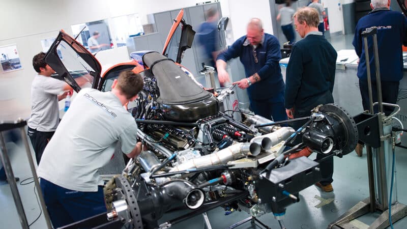 Aston Martin Team of Engineers